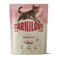 Carnilove True Fresh Cat Dry Turkey Sterilised Adult All Breeds 400 g