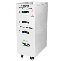 Stabilizator tensiune 62KVA 48KW, Trifazat, TED