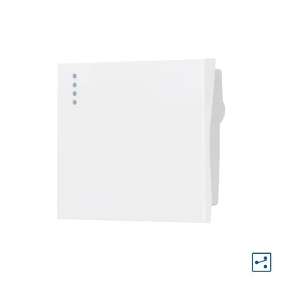 Modul Intrerupator Simplu Cap Cruce Mecanic 2M LUXION, Standard Italian