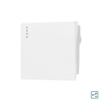 Modul Intrerupator Simplu Cap Cruce Mecanic 2M LUXION, Standard Italian