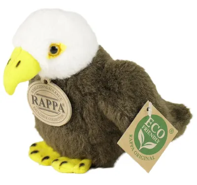 Jucărie de plus Rappa Eco Friends - Vultur, 13 cm