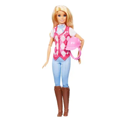 Papusa Jockeu Barbie The Great Horse Case