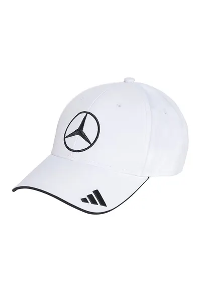 Sapca unisex pentru fitness Mercedes - AMG Petronas Formula 1 - Negru/Alb optic