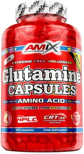 L-Glutamine, 800 mg, 360 capsule, Amix