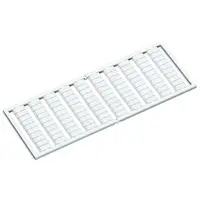 WSB marking card; as card; MARKED; 21 / 22 (50 each); not stretchable; Horizontal marking; snap-on type; white