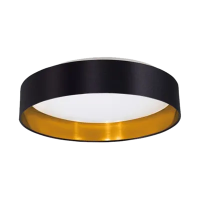 Ivor Led Plafoniera 22w 4000k Negru/auriu