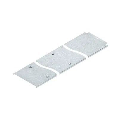 Capac pentru canal De Cablu One Click 60X100Mm, 0,75Mm, Zincat La Rece