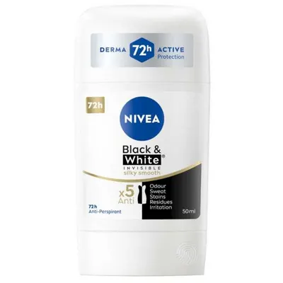 Deodorant stick Engros Nivea 50ml Woman Black&white Derma