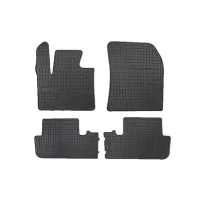 Set covorase auto din cauciuc Citroen DS7 2017- prezent, presuri FROGUM, Negru