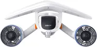 Scuter subacvatic Sublue - WhiteShark Mix, 122 wh, alb