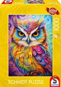 Puzzle Schmidt din 1000 piese - Colorat ca un papagal