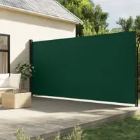 Gossi copertina laterala retractabila, verde inchis, 220x500 cm
