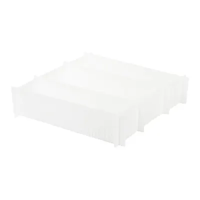 Separatoare pentru sertar 6 buc. din plastic – Compactor
