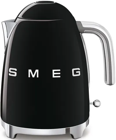 Fierbător electric Smeg - KLF03BLEU, 2400W, 1.7 l, negru