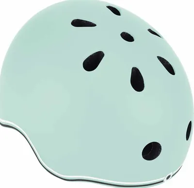 Casca de protectie pentru copii, cu lumina Globber, XXS/XS, turcoaz