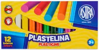 Plastilina Astra - 12 culori