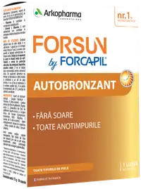 Forsun by Forcapil Autobronzant, 30 capsule