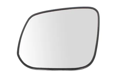 Sticla oglinda laterala Stanga potrivit ISUZU D-MAX II dupa 2012 - (convexa, crom)