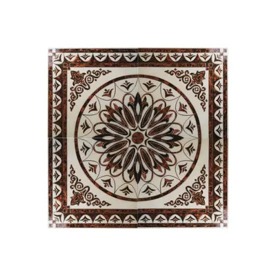 Gresie decorativa / covor ceramic Baroque WA0002 120X120 (4 placi 60X60) lucioasa