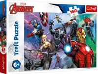 Puzzle Trefl cu 160 de piese - Eroii mereu pregătiți