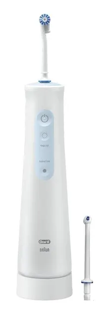 Duș dentar Oral-B - AquaCare 4, 2 viteze, 145 ml, alb