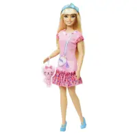 Papusa cu accesorii, Barbie, My First Barbie, HLL19