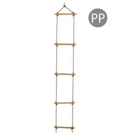 Scara cu trepte de lemn PP 2,5 m (1,80 m) 5 trepte