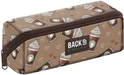 Penar școlar BackUp 8 K - Chocolate Shake, 1 fermoar