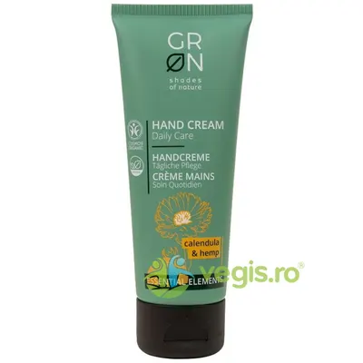 Crema de Maini cu Canepa si Galbenele Essential Elements Bio 75ml