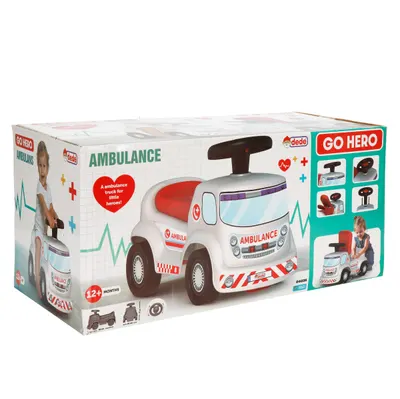 Prima mea masina de Ambulanta, Dede, Go Hero