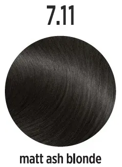 Vopsea de par Profesionala ELEMENT Matt Ash Blonde 7.11 - 100 ml