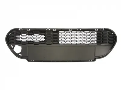 Grila bara fata mijloc, plastic, neagra PEUGEOT 107 intre 2012-2014