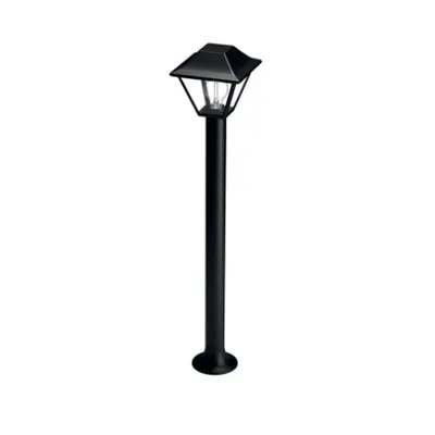 Lampa de gradina Philips Alpenglow 1xMax.60W E27 89.9cm Negru IP44