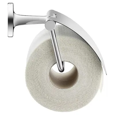 Suport hartie igienica Duravit Starck T 0099401000, montare pe perete, metal, Crom lucios