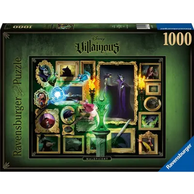 Puzzle Villainous Malificent, 1000 Piese