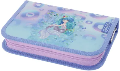 Penar cu rechizite Herlitz - Mystic Mermaid, 2 aripi