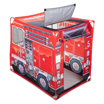 Cort de joacă Melissa & Doug - Mașină de pompieri roșie