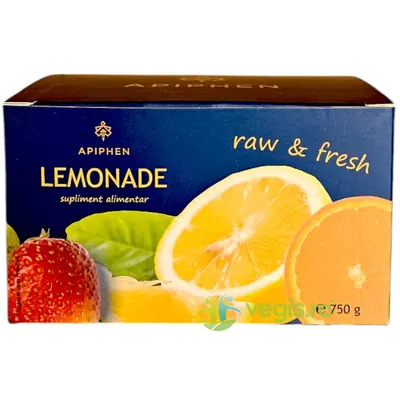 Limonada cu Miere de Salcam (Aroma de Lamaie, Capsuni si Portocale) 15 plicuri x 50g