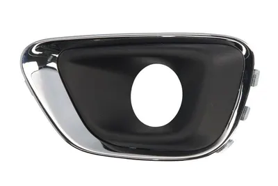 Grila bara fata stanga potrivit JEEP COMPASS 2011-2016 - (locas proiector, plastic, crom/negru)