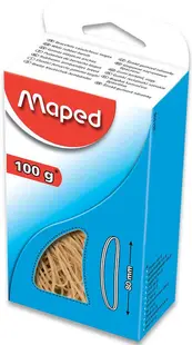 Elastice Maped - 100 g, din cauciuc, 80 mm