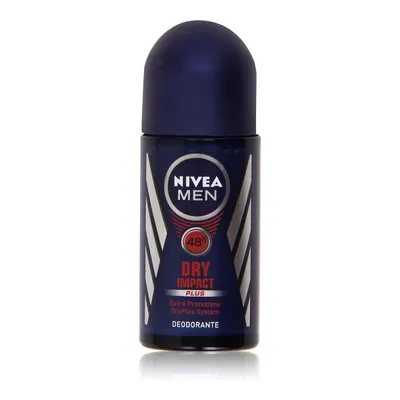 Deodorant roll-on, Nivea Men, Dry Impact, 50 ml, negru