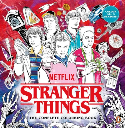 Carte de colorat Cornerstone: Stranger Things - The Complete Colouring Book: Seasons 1-5