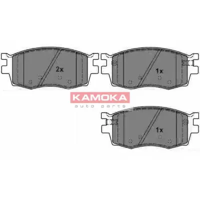 Set placute frana, frana disc KAMOKA JQ1013910