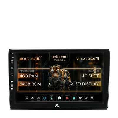 Navigatie Fiat Bravo (2006-2014), Android, A-Octacore 4GB RAM + 64GB ROM, 9 Inch - AD-BGA9004+AD-BGRKIT356