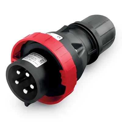 Stecher industrial Antiex 16A 3P+N+E 400V Scame 6H, functionare pana la -50 grade Celsius