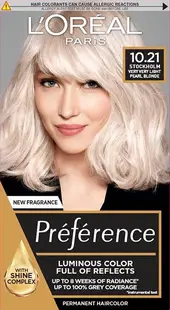 L'Oréal Préférence Vopsea de păr , 10.21 Stockholm
