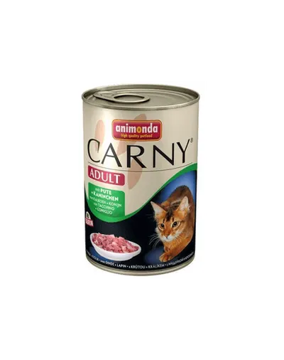 ANIMONDA Carny Adult iepure, curcan și vită 400 gr