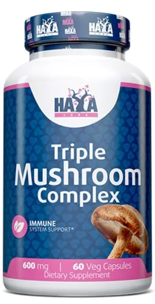 Triple Mushroom Complex, 60 capsule, Haya Labs