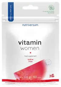 WShape Vitamin Women, 60 tablete, Nutriversum