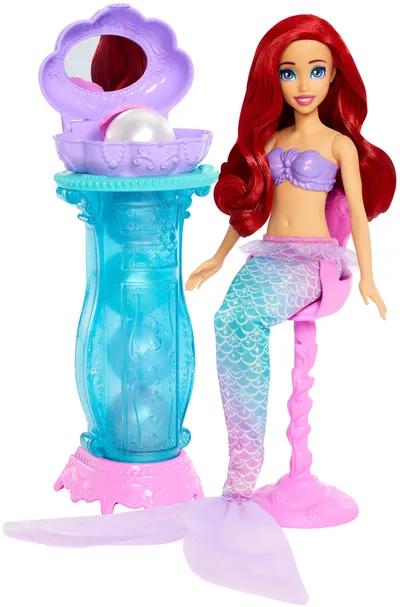 Păpuşă Disney Princess - Ariel Vanity Pop Mermaid